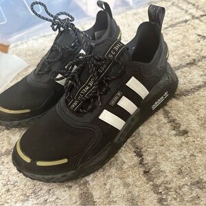 adidas gazelle silver green womens Shop White Mens adidas NMD R1 Lace Up Sneakers – Shoebacca main image 0